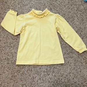 TODDLER “The Bailey Boys” Ruffle Turtle Neck - Girls 4T